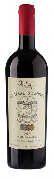 Вино Chateau Svanidze Mukuzani, 0.75 л