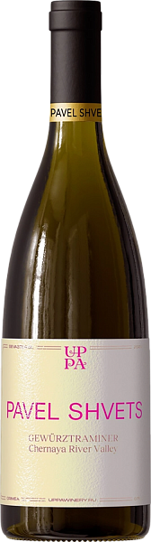 Вино Pavel Shvets Gewurztraminer Amber Crimea Uppa, 0.75 л