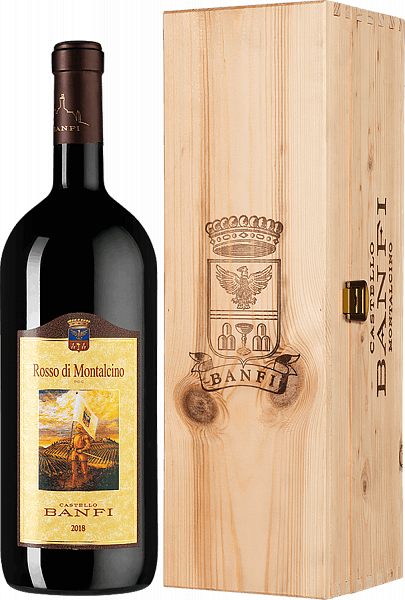 Rosso di Montalcino DOC Castello Banfi (gift box), 1.5 л