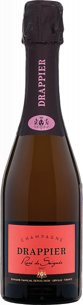 Drappier Brut Rose Champagne AOP, 0.375 л