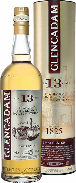 Glencadam Highland Single Malt Scotch Whisky 13 y.o (gift box), 0.7 л