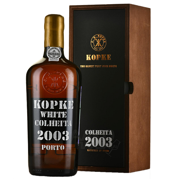 Kopke Colheita White Porto 2003 (gift box), 0.75 л