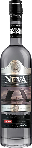 Водка NevA Platinum, 0.5 л