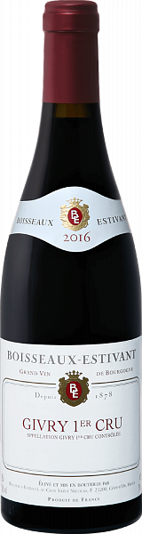 Вино Givry 1er Cru AOC Boisseaux-Estivant, 0.75 л