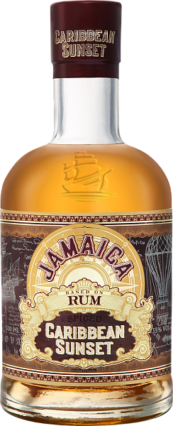 Ром Caribbean Sunset Jamaica Rum Spiced, 0.5 л в Саратове