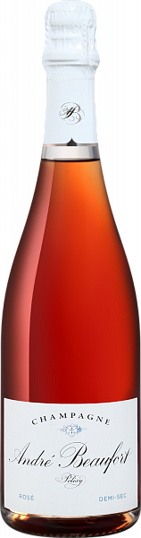 Andre Beaufort Polisy Reserve Rose Champagne AOC Demi-Sec, 0.75 л