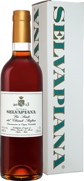 Белое сладкое вино Vin Santo Del Chianti DOC Rufina Fattoria Selvapiana, 0.5 л