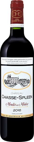Вино Chateau Chasse-Spleen Moulis-en-Medoc AOС, 0.75 л