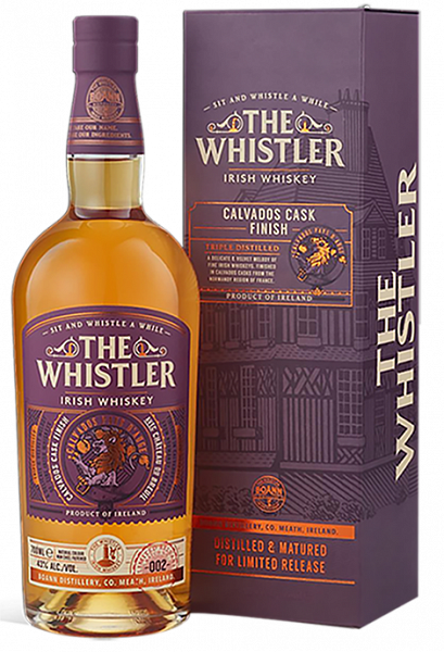 Виски The Whistler Calvados Cask Finish Blended Irish Whisky (gift box), 0.7 л