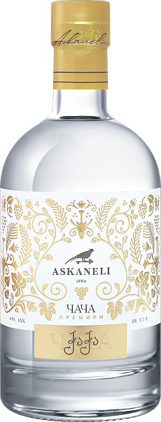 Чача Chacha Askaneli Gold, 0.7 л