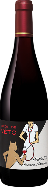 Вино Droit de Veto Fleurie AOC Domaine Joseph Chamonard, 0.75 л