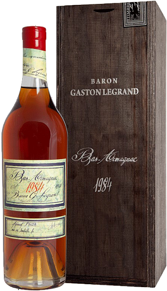 Арманьяк Baron Gaston Legrand 1984 Bas Armagnac (gift box), 0.7 л в Перми