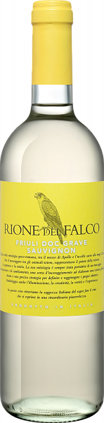 Rione del Falco Sauvignon Friuli Grave DOC Rione dei Dogi, 0.75 л