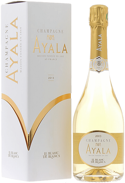 Шампанское Ayala Blanc de Blancs Brut Champagne AOC (gift box), 0.75 л