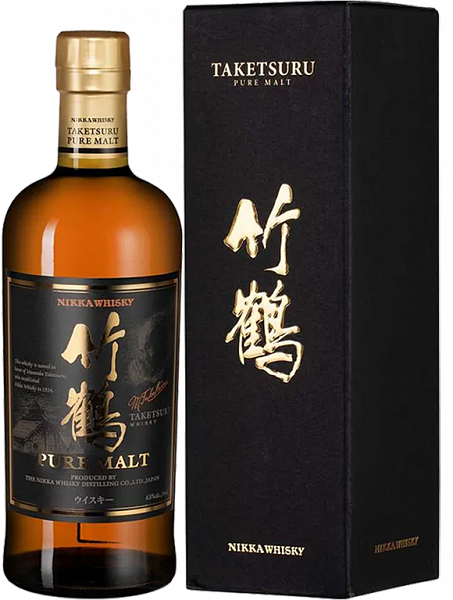 Виски Taketsuru Pure Malt Whisky (gift box) , 0.7 л