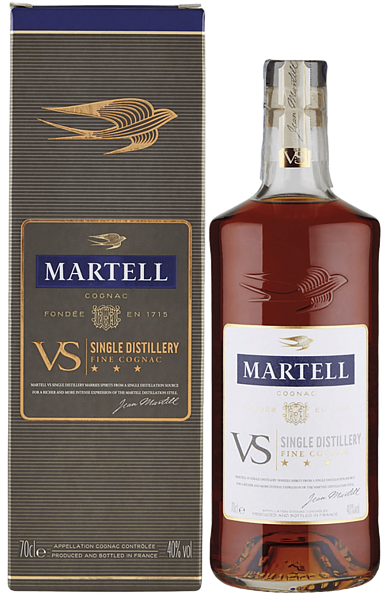 Martell VS Single Distillery (gift box), 0.7 л