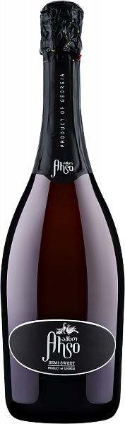 Полусладкое игристое вино Ahso Semi-Sweet Telavi Wine Cellar, 0.75 л