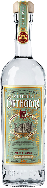 Водка Orthodox, 0.5 л