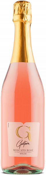 Сладкое игристое вино Gaetano Moscato Rose, 0.75 л