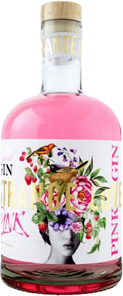Strange Luve Pink Dry Gin, 0.7л