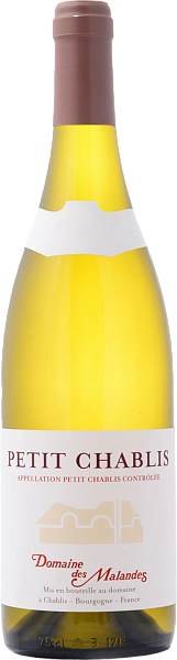 Вино Petit Chablis AOC Domaine des Malandes, 0.75 л