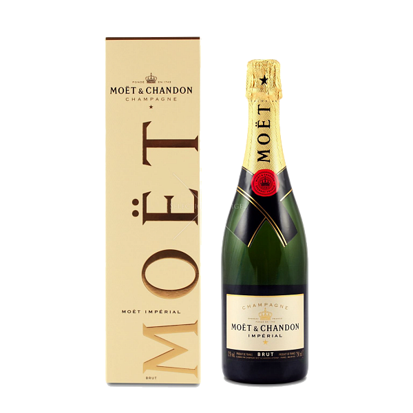 Шампанское Moet & Chandon Imperial Brut Champagne AOC (gift box) , 0.75 л