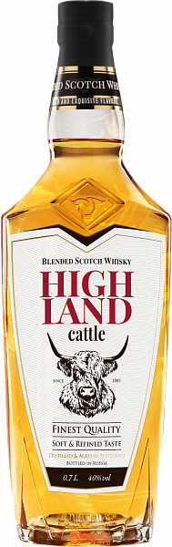 Виски Highland Cattle Blended Scotch Whisky
, 0.7 л