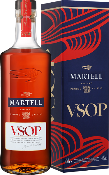Коньяк Martell VSOP (gift box), 0.5 л