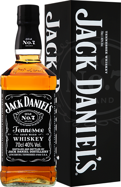 Виски Jack Daniel's Tennessee Whiskey (gift box), 0.7 л