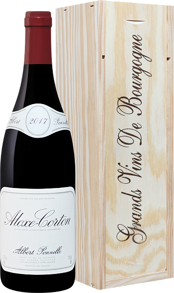 Вино Aloxe-Corton AOC Domaine Albert Ponnelle (gift box), 0.75 л