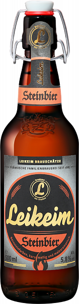 Пиво Leikeim Steinbier, 0.5 л
