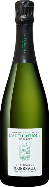 Шампанское R.Gerbaux L’Authentique Champagne AOC Extra Brut, 0.75 л