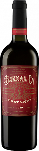 Вино Bakkal Su Bastardo Valery Zaharin Crimea, 0.75 л