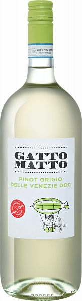Gatto Matto Pinot Grigio Delle Venezie DOC Villa Degli Olmi, 1.5 л