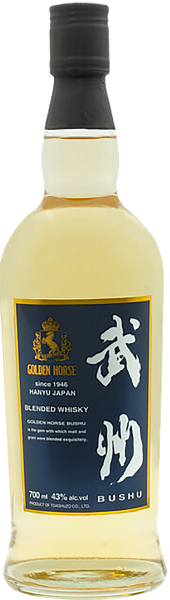 Виски Golden Horse Bushu Blended Whisky, 0.7 л