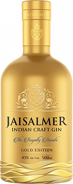 Джин Jaisalmer Indian Craft Gold Edition, 0.5 л