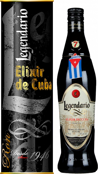 Legendario Elixir de Cuba (gift box), 0.7 л