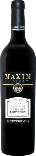 Вино Maxim Cabernet Sauvignon Robertson Valley WO Goedverwacht Family Wines, 0.75 л в Нижнем Новгороде