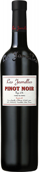 Вино Les Petites Jamelles Pinot Noir Pays d'Oc IGP, 0.75 л