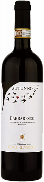 Вино Autunno Barbaresco DOCG Colle Belvedere, 0.75 л
