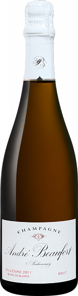 Шампанское Andre Beaufort Ambonnay Blanc de Blancs Millesime Champagne AOC, 0.75 л