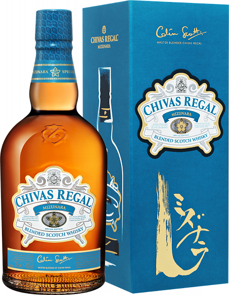 Виски Chivas Regal Mizunara Blended Scotch Whisky (gift box), 0.7 л