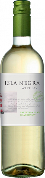 West Bay Sauvignon Blanc Chardonnay Central Valley DO Isla Negra, 0.75 л