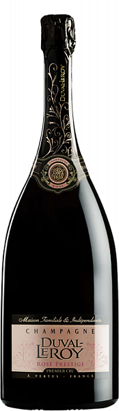 Шампанское Duval-Leroy Rose Prestige Premier Cru Champagne AOC, 1.5 л