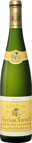 Вино Gewurztraminer Reserve Alsace AОС Gustave Lorentz, 0.75 л в Калининграде