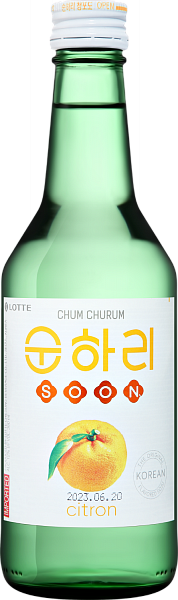 Soju Chum Churum Soonhari Citron, 0.36 л
