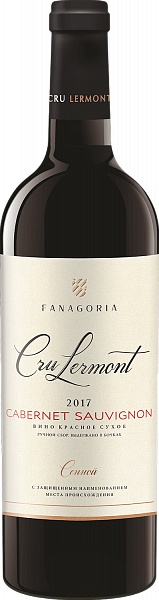 Cru Lermont Cabernet Sauvignon Sennoy Fanagoria, 0.75 л