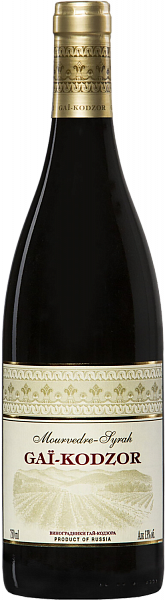 Вино Mourvedre-Syrah de Gai-Kodzor, 0.75 л
