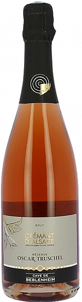Игристое вино Oscar Truschel Cremant d'Alsace AOC Brut Rose Cave de Beblenheim, 0.75 л