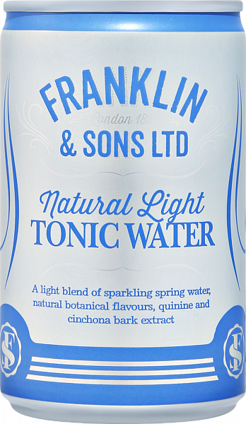 Тоник Franklin & Sons Natural Light Tonic Water , 0.15 л